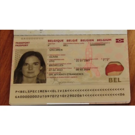 Belgium Passport