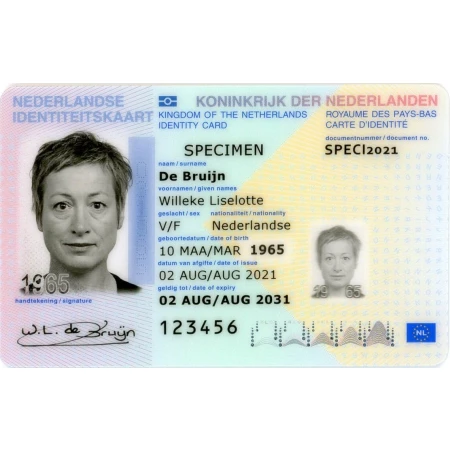 Netherlands ID Card