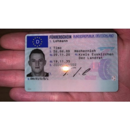 Driving License Of Germany