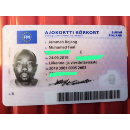Driving License of Finland
