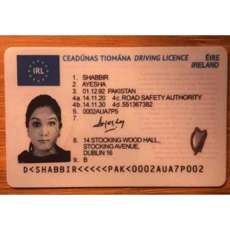 Driving License of Ireland