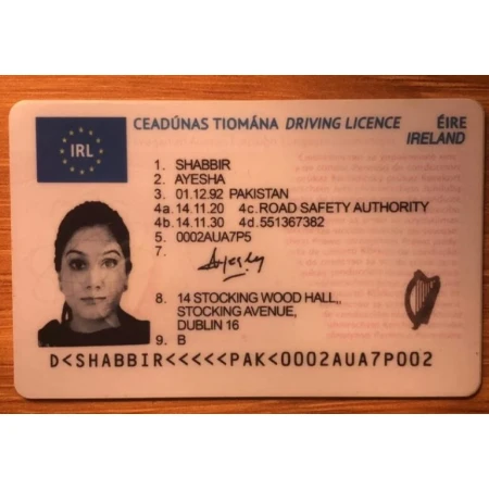 Driving License of Ireland