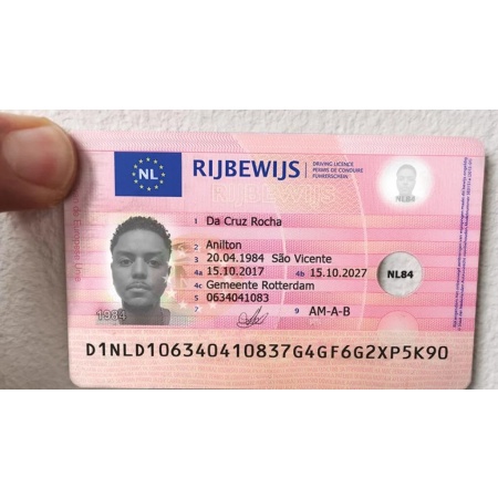 Driving License of Netherlands