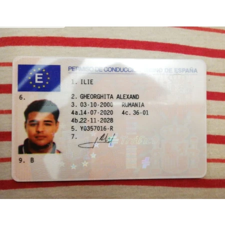 Driving License of Spain