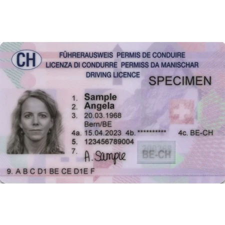 Driving License of Switzerland