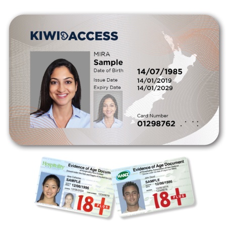 ID card of New Zealand