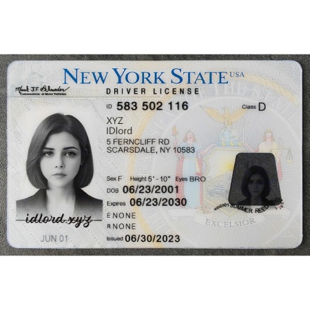 New York Driver License and ID Card