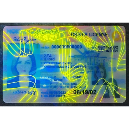 North Carolina ID Card