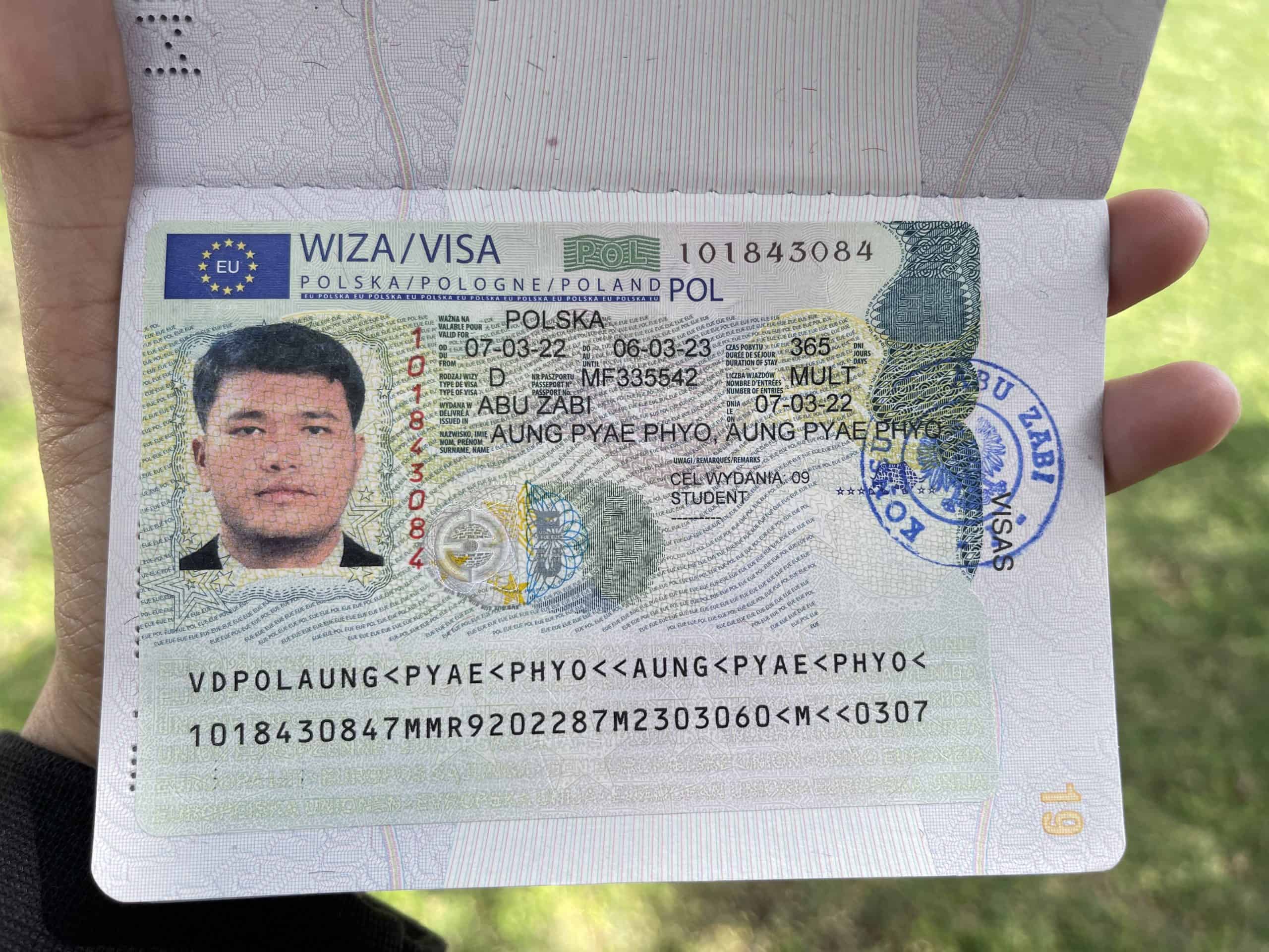 Visa Stickers