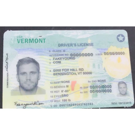 Vermont Driver License and ID Card