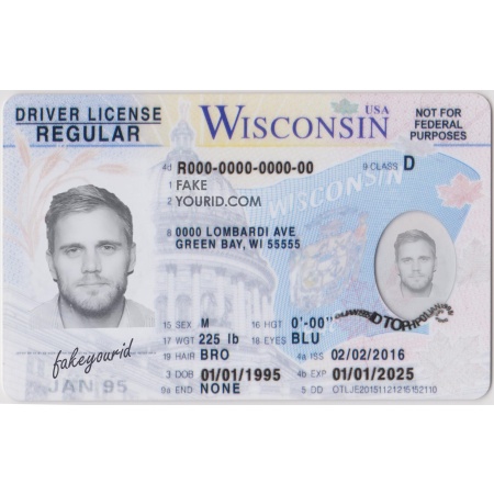Wisconsin Driver License and ID Card