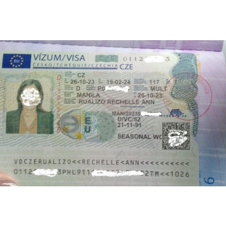 Czech Visa for sale