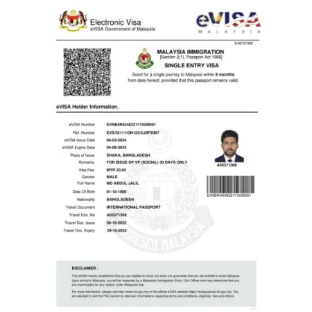 Malaysia Visa