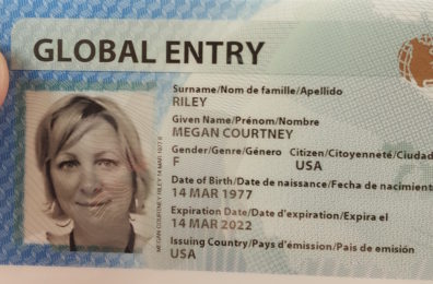 Global Entry Card