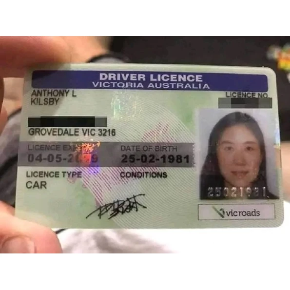 Australian Driver's Licence