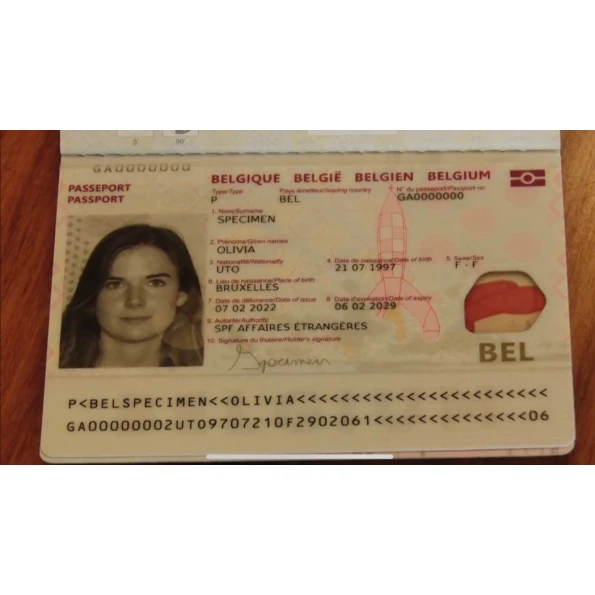 Belgium Passport