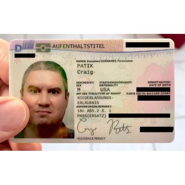 Germany Permanent Residence Card