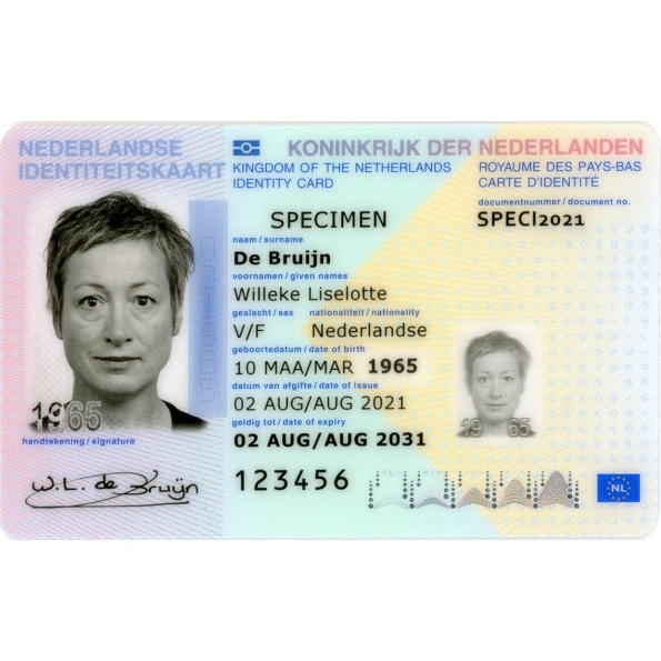 Netherlands ID Card