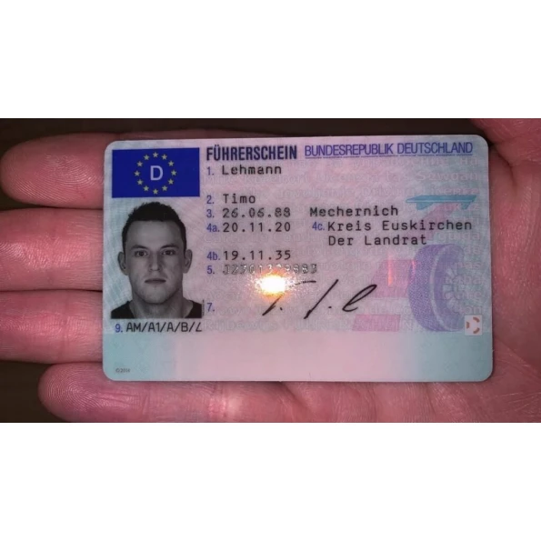 Driving License Of Germany