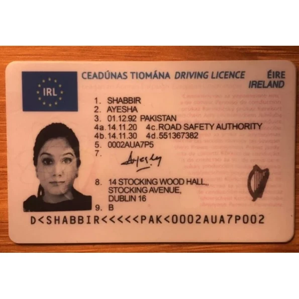 Driving License of Ireland
