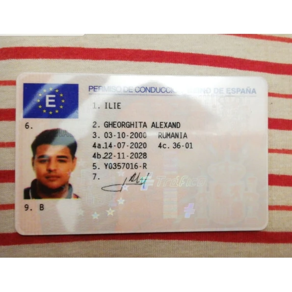 Driving License of Spain