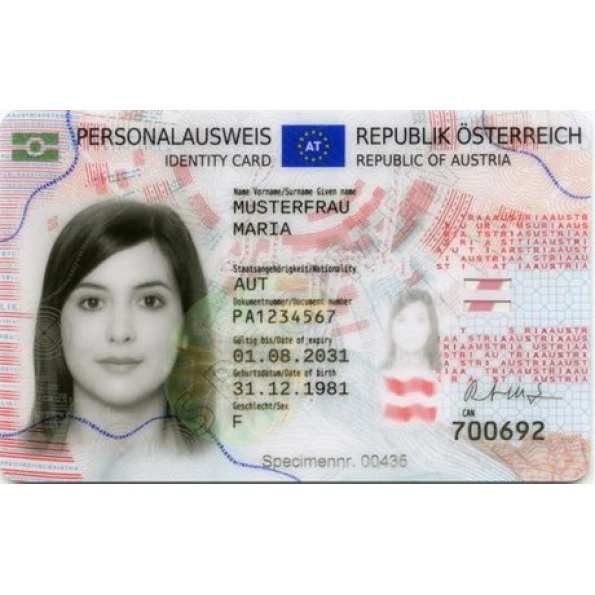 ID Card of Austria