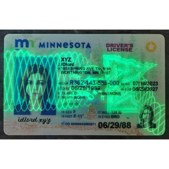 Minnesota ID Card