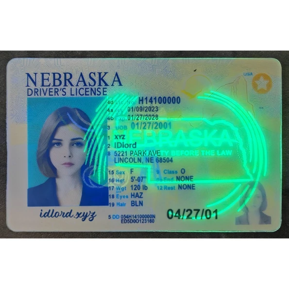 Nebraska ID Card
