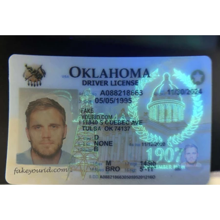 Oklahoma ID Card