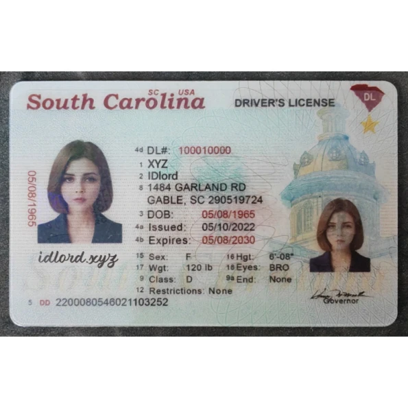 South Carolina Driver License and ID Card