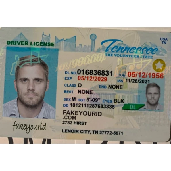 Tennessee Driver License and ID Card