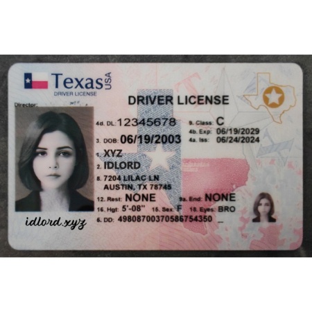 Texas Driver License and ID Card