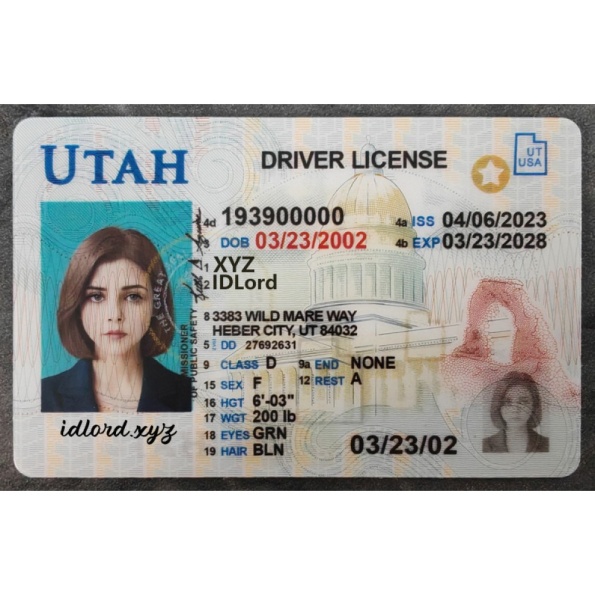 Utah Driver License and ID Card