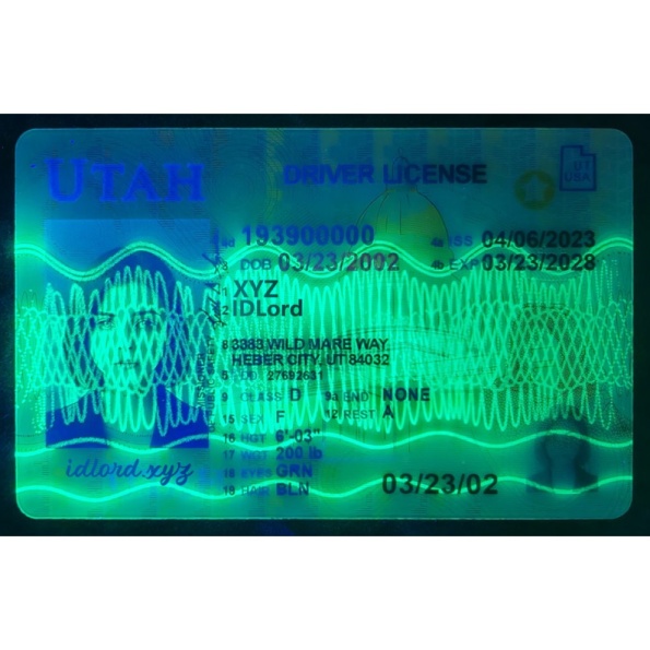 Utah ID Card