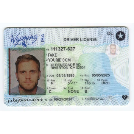 Wyoming Driver License and ID Cards