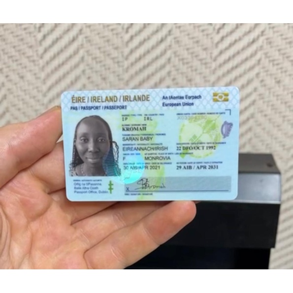 Irish Passport Card