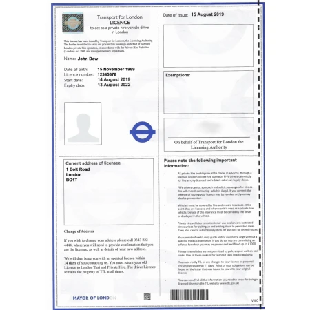 PCO Licence